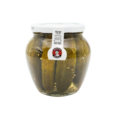 רוסמן מלפפונים כבושים בחומץ 580 גרם