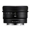עדשה Sony lens 40 f/2.5g fe