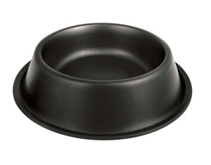 קערת נירוסטה עם גומי צבע שחור במגוון גדלים Designed Stainless Steel Bowl