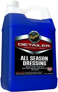 גלון נוזל הברקת גומי ופלסטיק Meguiars Detailer All Season Dressing D160