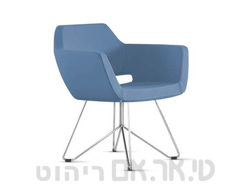 כורסא מעוצבת דגם הרדי אפור