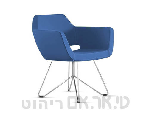 כורסא מעוצבת דגם הרדי כחול