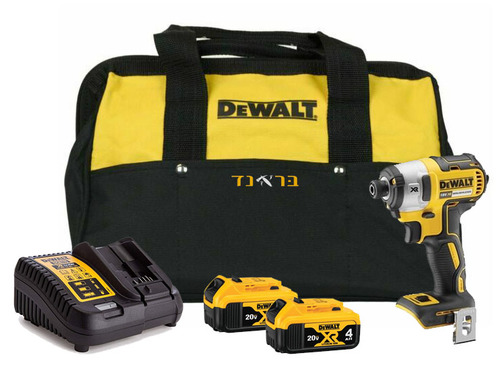 מברגת אימפקט 18V + שתי סוללות 4.0AH