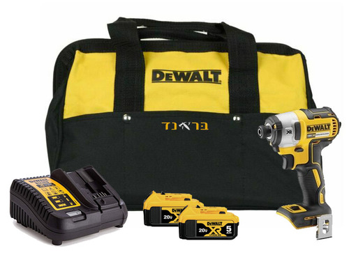 מברגת אימפקט 18V + שתי סוללות 5.0AH