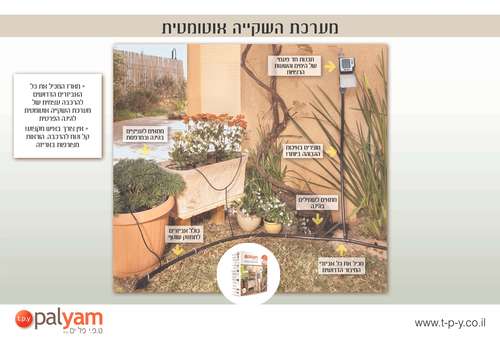 מערכת השקיה לגינה