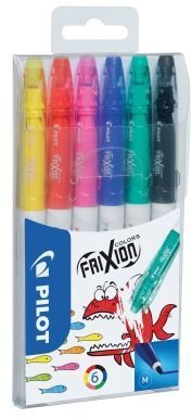 טושים פיילוט FRIXION מחיקים - 6 צבעים