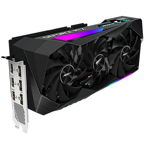 כרטיס מסך לגיימרים ג'יגהבייט Gigabyte GEFORCE RTX 3070 GV-N3070AORUS M-8GD 256bit 1845Mhz 8GB GDDR6