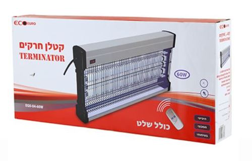 קטלן 3X20W UV+שלט TERMINATOR