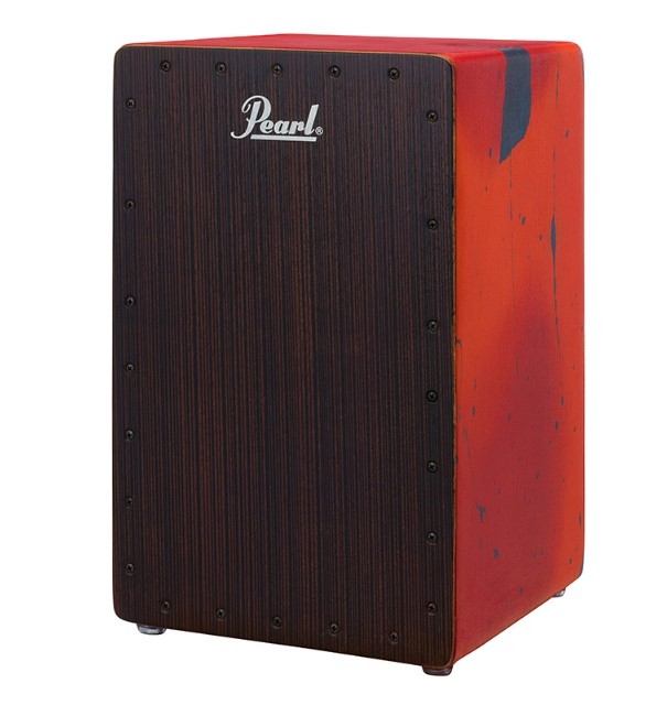 Pearl Primero Abstract Red Cajon