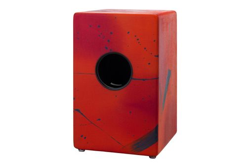 זוית נוספת Pearl Primero Abstract Red Cajon
