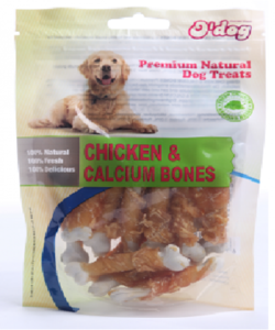 או דוג חטיף עצם קלציום ועוף 100 גרם Odog Chicken And Calcium Bone