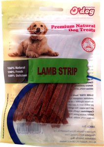 או דוג רצועות כבש 100 גרם Odog Lamb Strips