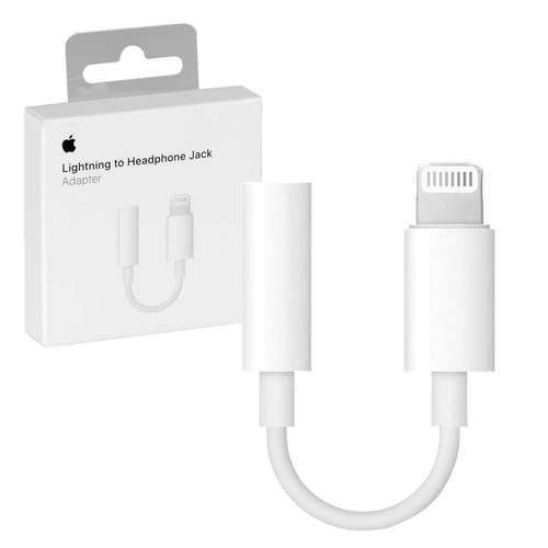 מתאם אוזניות 3.5 מ''מ לחיבור Lightning to 3.5 mm Headphone Jack Adapter מקורי אפל