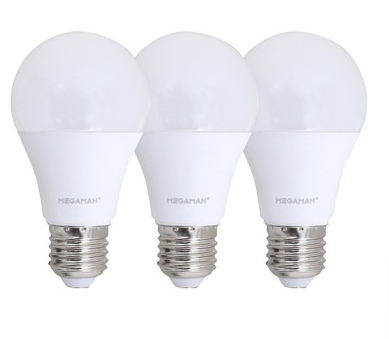 שלישית נורות לד DL 10W E27 A60 מגמן Megaman