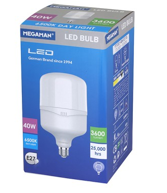 נורה DL 40W E27 T מגמן Megaman