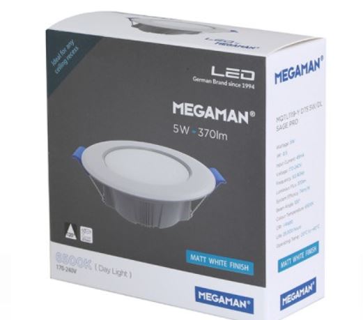 שקוע DL 5W SAGE PRO ק.95 מגמן Megaman