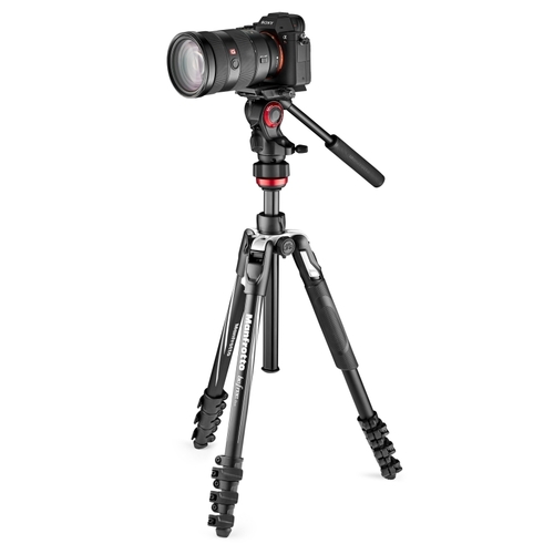 חצובה Manfrotto Befree MVKBFRL-LIVE עם נעלי לחיצה