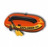 סט סירה מתנפחת לשלושה כולל משוטים ומשאבה EXPLORE 300 INTEX 58332