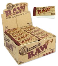 RAW פילטר נייר טבעי רחב קופסה