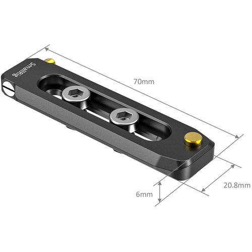 SmallRig  מסילת NATO בעלת פרופיל נמוך 70 מ״מ