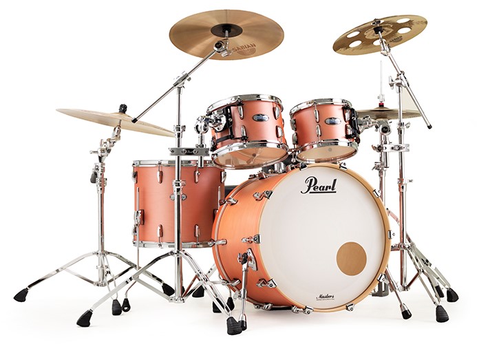 סט תופים 4 חלקים Pearl Masters Maple Complete 