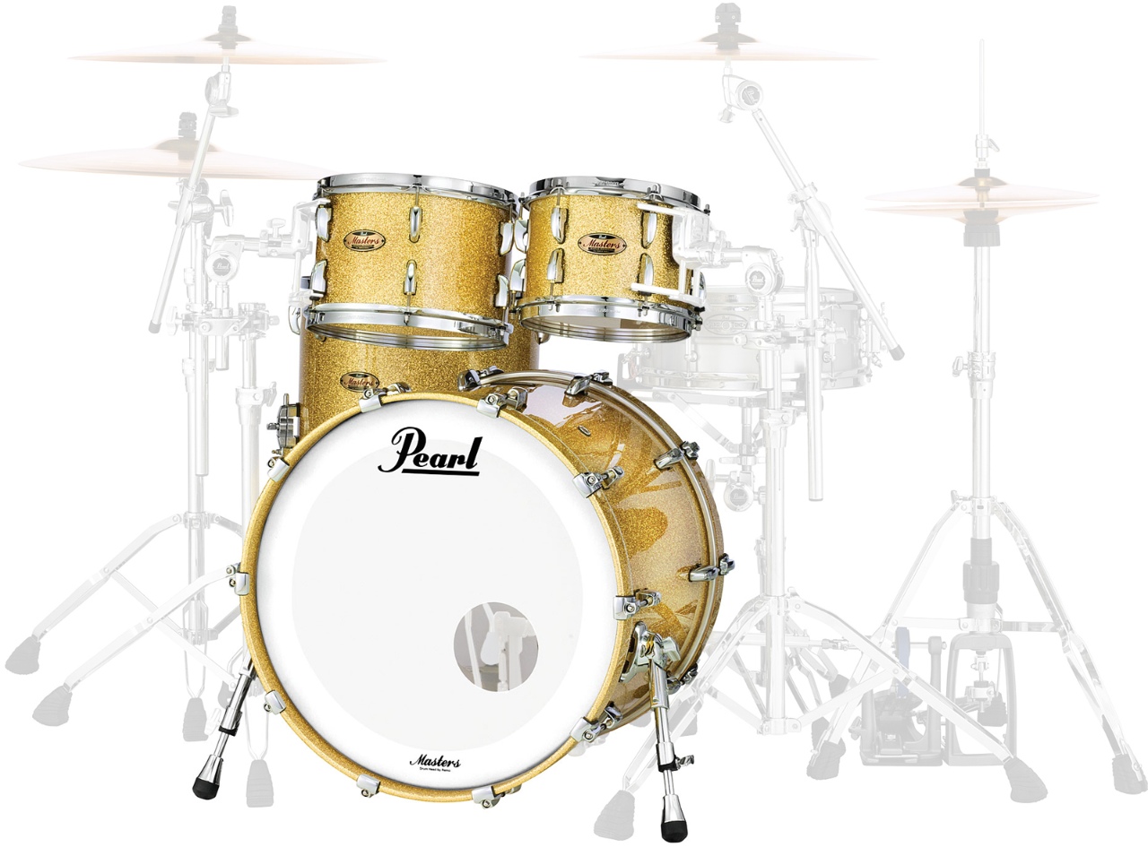 סט תופים 4 חלקים Pearl Masters Maple Complete