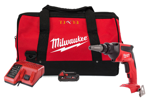 מברגת גבס 18V ללא פחמים + סוללה 2.0AH