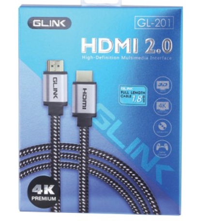כבל GLINK 19P 2.0V 4K 5M HDMI
