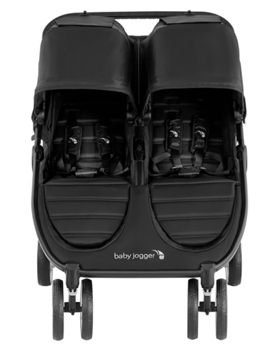 קיפול ביד אחת של עגלת תאומים Baby Jogger