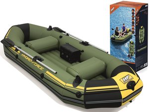 סירה מתנפחת ל 3 אנשים מחומר חזק BESTWAY 65096 MARONE PRO