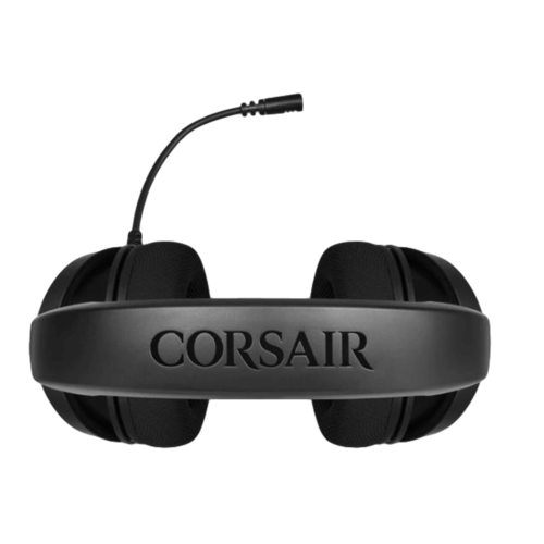 אוזניות גיימינג חוטיות Corsair HS35 Stereo Gaming Headset Carbon
