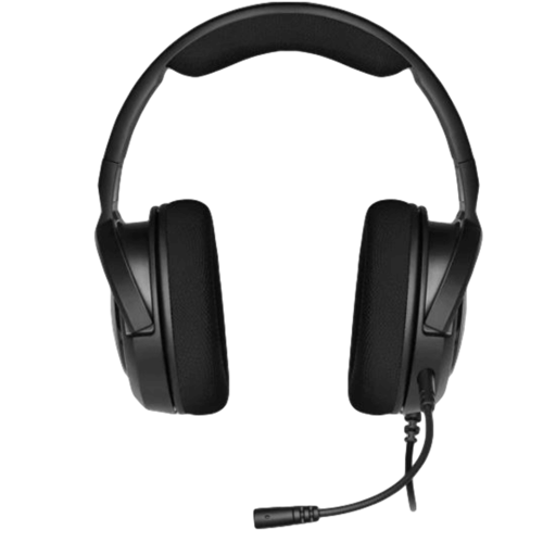 אוזניות גיימינג חוטיות Corsair HS35 Stereo Gaming Headset Carbon