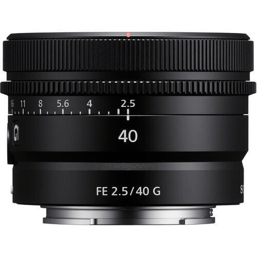 עדשת Sony FE 40mm f/2.5 G