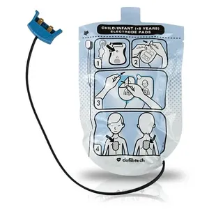 אלקטרודות לדפיברילטור Lifeline AED חברת Defibtech - ילד