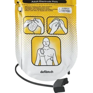 אלקטרודות לדפיברילטור LIFELINE AED חברת Defibtech - מבוגר