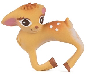 נשכן תינוק / צמיד עשוי 100% גומי טבעי בעבודת יד - אוליב הצבי