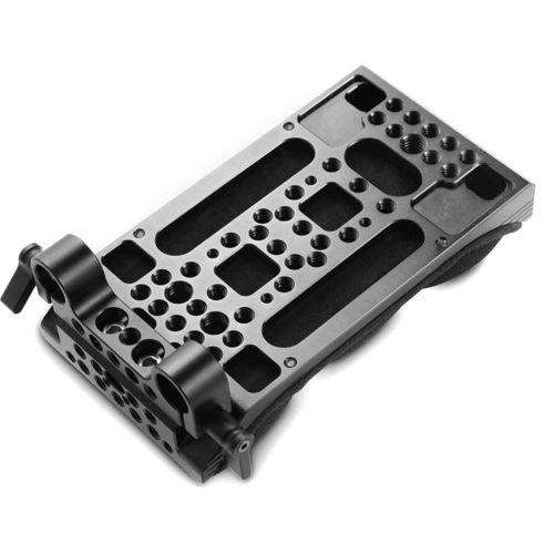 SmallRig 2077  פד כתף אוניברסלי עם מסילות 15 מ״מ