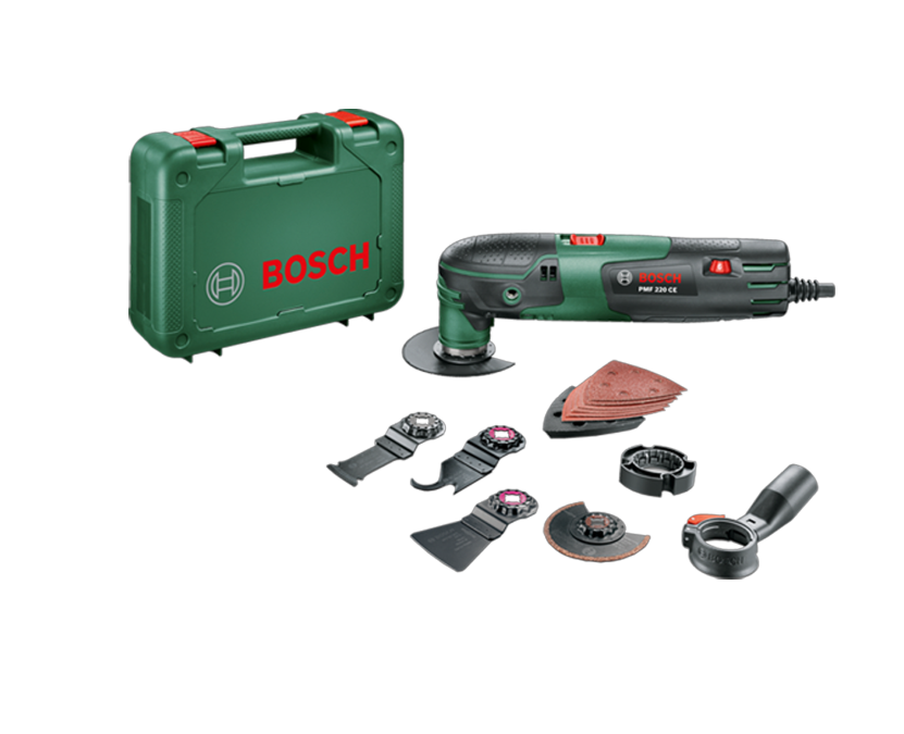 מסור / מלטשת רב שימושי 220W כולל אביזרים PMF 220CE SET