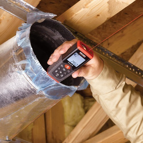 מד טווח לייזר 50m מיקרו מקצועי RIDGID