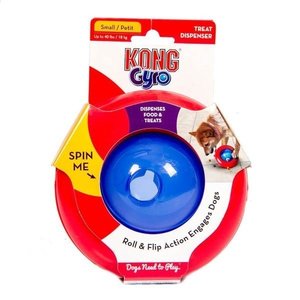 קונג לכלבים משחק גירוי באמצעות חטיפים S Kong Gyro S