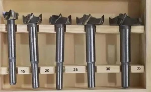סט מקדחי צירים לעץ (פקק) 15-35 מ"מ ROHER TOOLS
