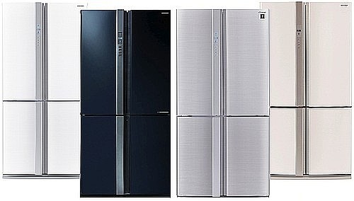 מקרר ‏מקפיא תחתון Sharp SJ8620 ‏615 ‏ליטר שארפ