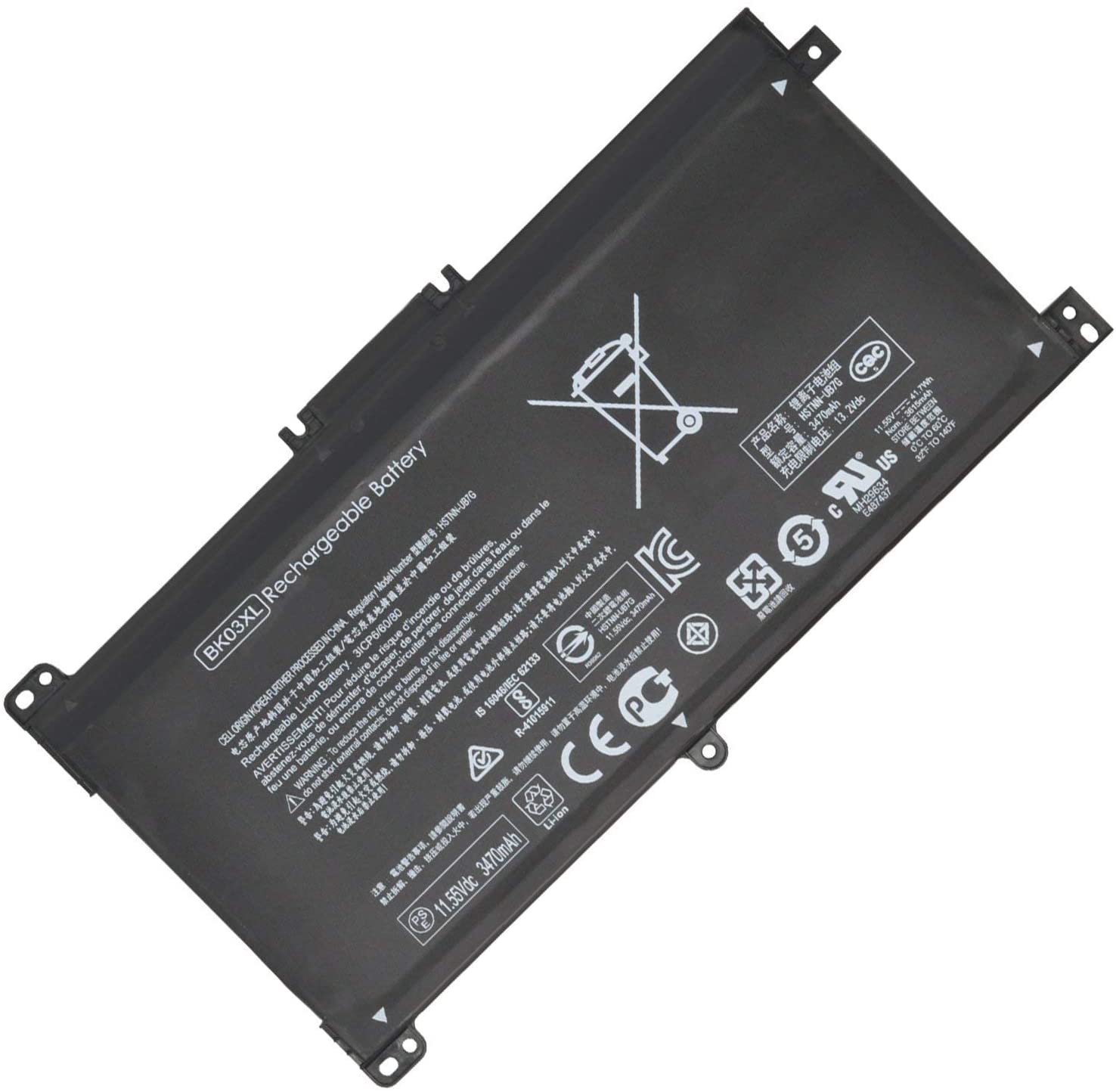 סוללה מקורית HP Notebook Battery BK03XL