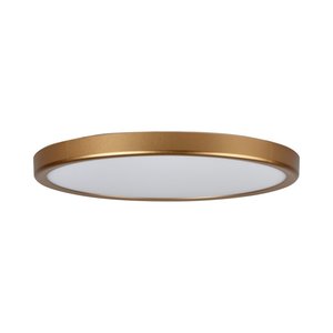 צמוד תקרה עגול דק זהב TIME 32W 40CM 3CCT- גוון אור משתנה בלחיצה Nisko