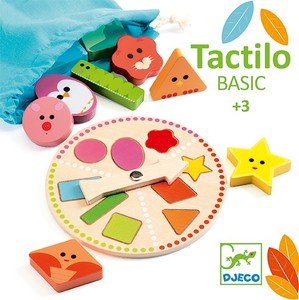 בסיס - בינגו מישוש צורות-Djeco