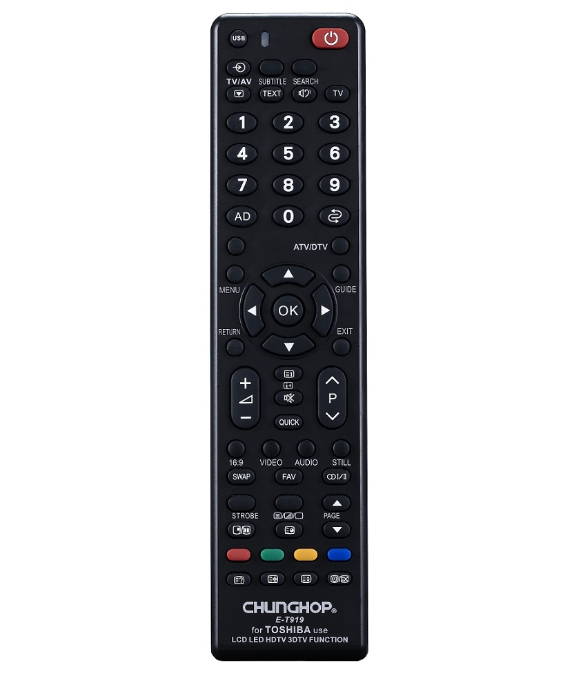 שלט לטלוויזיה LCD LED TOSHIBA