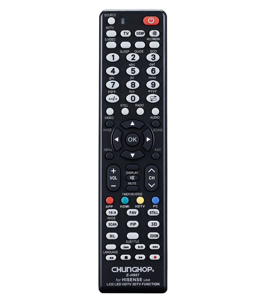 שלט לטלוויזיה LCD LED hisense