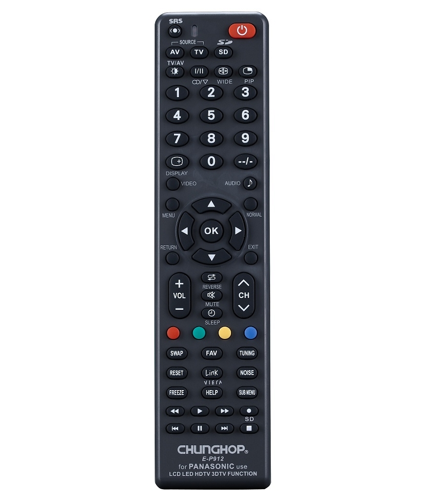 שלט לטלוויזיה LCD LED panasonic