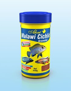 Ahm מזון מגורען לציקלידים מאלאווי 1000 מ"ל Malawi Cichlid Granulat