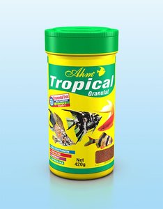 Ahm מזון מגורען לדגים טרופיים 100 מ"ל Tropical Granulat Food